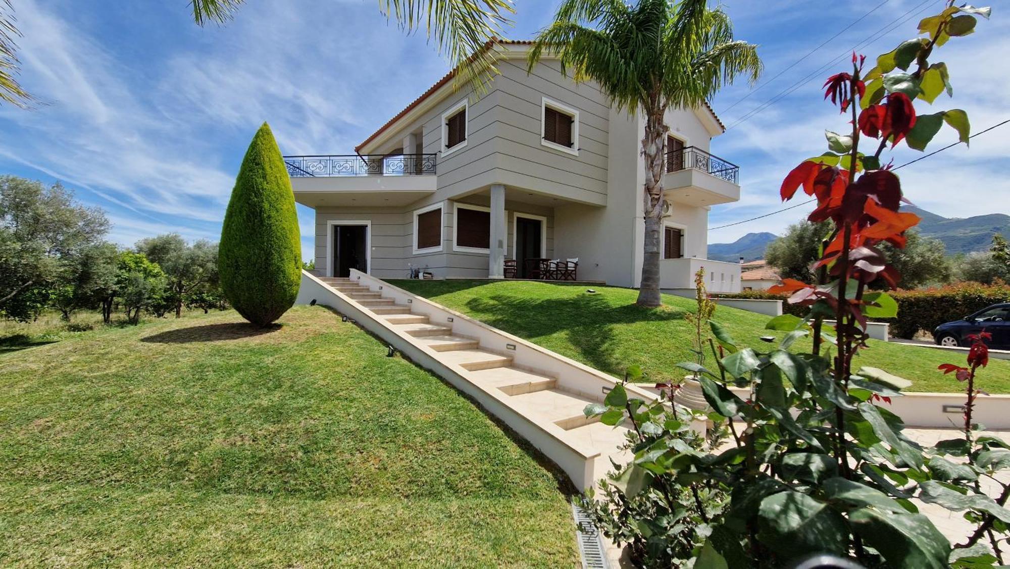 Dimitris Villa Aigio Exteriör bild